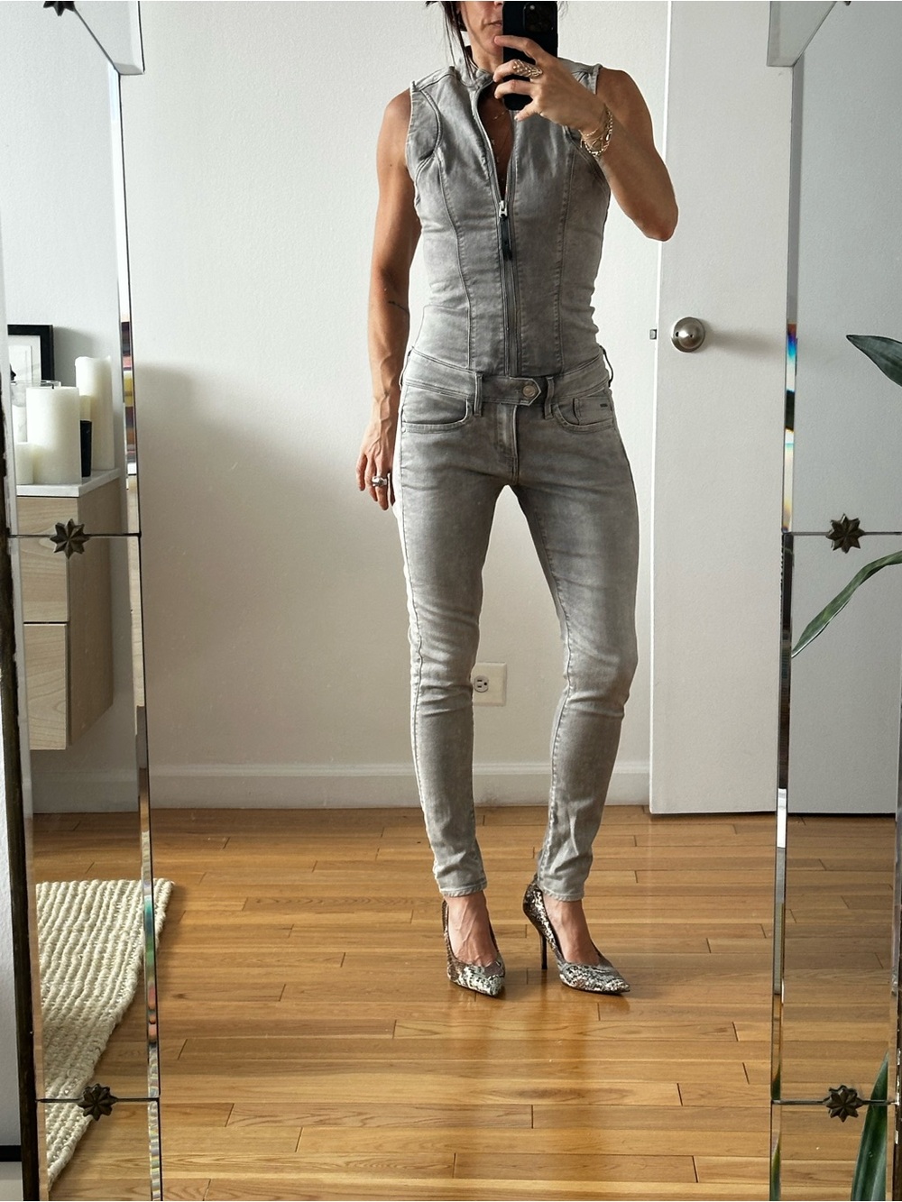 G-Star Raw Gray Jumpsuit & Romper